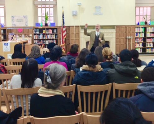 Sean Grover at Brooklyn tech